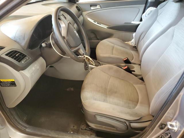 KMHCT4AE3HU357517 - 2017 HYUNDAI ACCENT SE GRAY photo 7