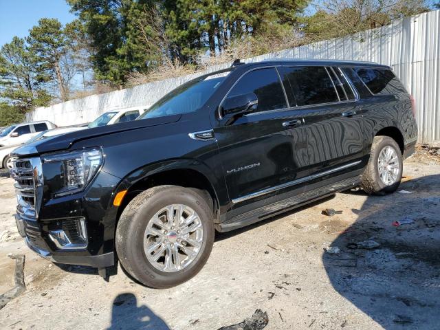 1GKS1GKD8NR264900 - 2022 GMC YUKON XL C1500 SLT BLACK photo 1