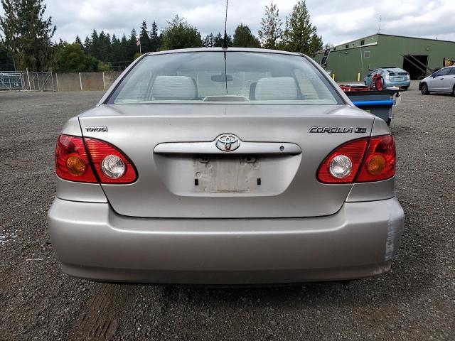 1NXBR32E23Z098787 - 2003 TOYOTA COROLLA CE BEIGE photo 6