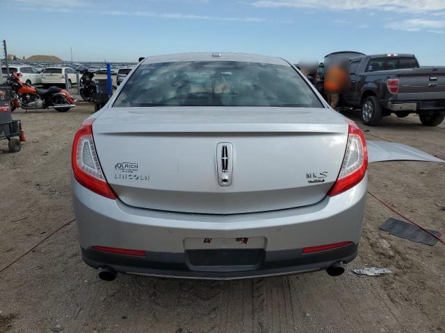 1LNHL9FT7DG604475 - 2013 LINCOLN MKS SILVER photo 6