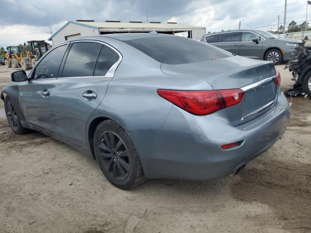 JN1BV7AP9FM335065 - 2015 INFINITI Q50 BASE BLUE photo 2