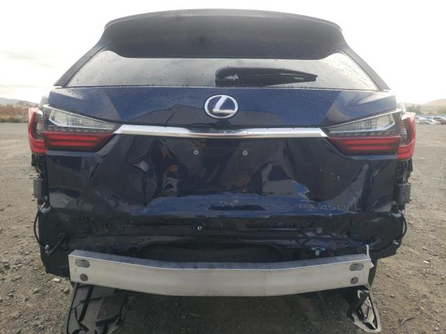 JTJHGKFA3M2017795 - 2021 LEXUS RX 450H L BLUE photo 6