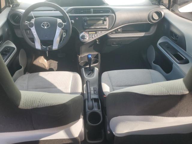 JTDKDTB37D1556909 - 2013 TOYOTA PRIUS C WHITE photo 8
