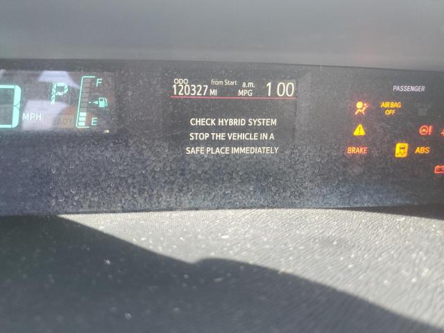 JTDKDTB37D1556909 - 2013 TOYOTA PRIUS C WHITE photo 9