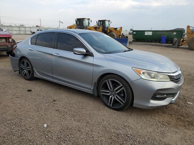 1HGCR2F55HA060980 - 2017 HONDA ACCORD SPORT SILVER photo 4