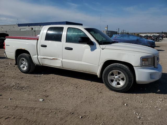 1D3HW38K79S785263 - 2009 DODGE DAKOTA SXT WHITE photo 4