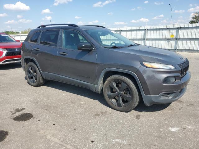 1C4PJLAB9HW507193 - 2017 JEEP CHEROKEE SPORT Сұр фото 4