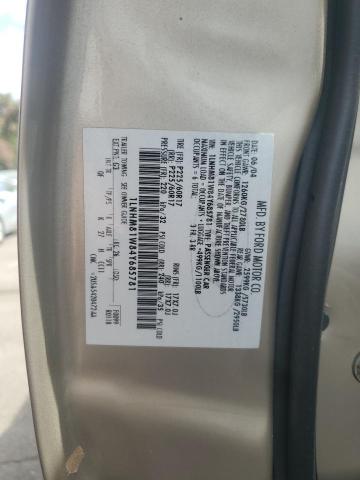 1LNHM81W84Y685781 - 2004 LINCOLN TOWN CAR EXECUTIVE GOLD photo 12