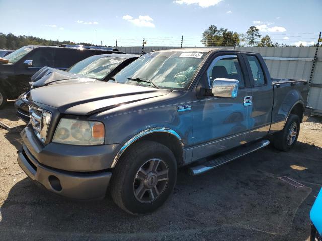 1FTRX02W58KE41563 - 2008 FORD F150 GRAY photo 1