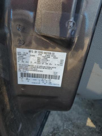 1FTRX02W58KE41563 - 2008 FORD F150 GRAY photo 12