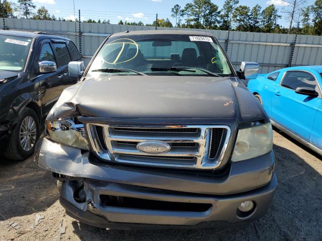 1FTRX02W58KE41563 - 2008 FORD F150 GRAY photo 5