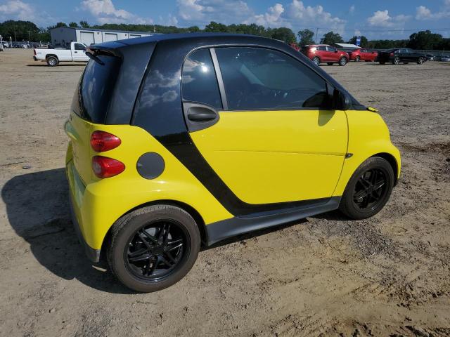 WMEEJ3BAXDK656650 - 2013 SMART FORTWO PURE YELLOW photo 3