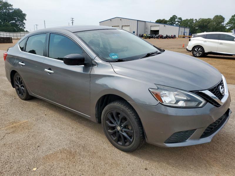 3N1AB7AP2JY231589 - 2018 NISSAN SENTRA S GRAY photo 4