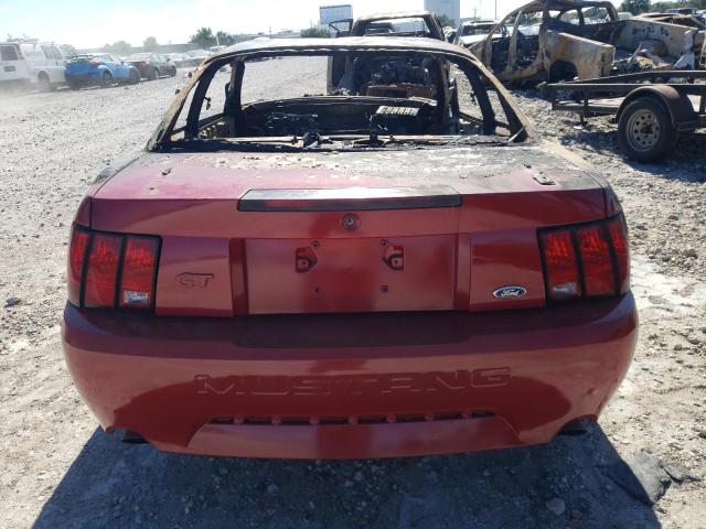 1FAFP42X02F108633 - 2002 FORD MUSTANG GT RED photo 6
