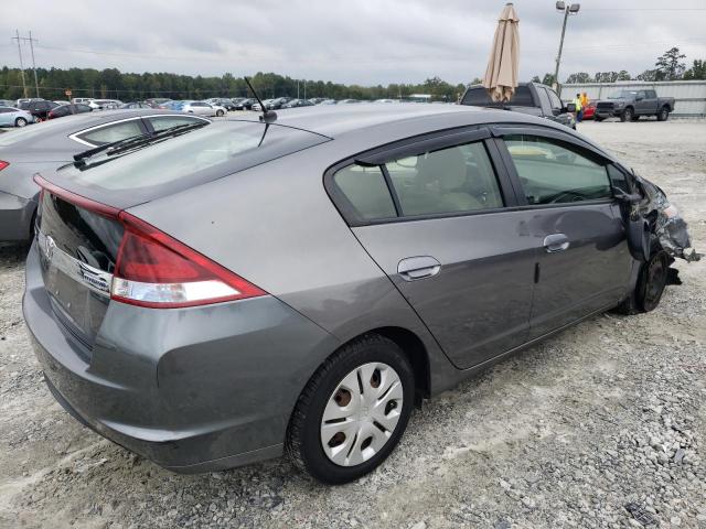 JHMZE2H52CS006376 - 2012 HONDA INSIGHT LX GRAY photo 3