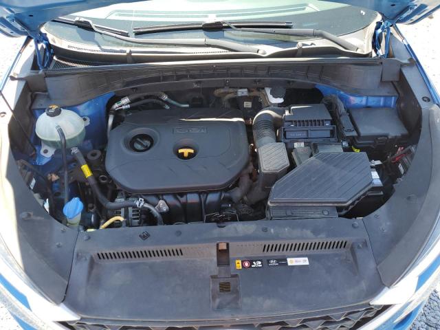 KM8J23A46KU940179 - 2019 HYUNDAI TUCSON SE 蓝色 照片 11