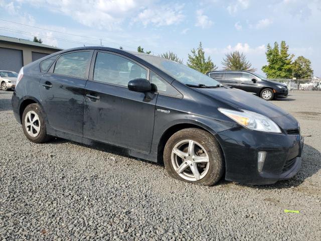 JTDKN3DU8F0461013 - 2015 TOYOTA PRIUS 黑色 照片 4