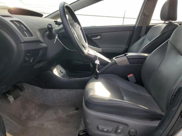 JTDKN3DU8F0461013 - 2015 TOYOTA PRIUS 黑色 照片 7