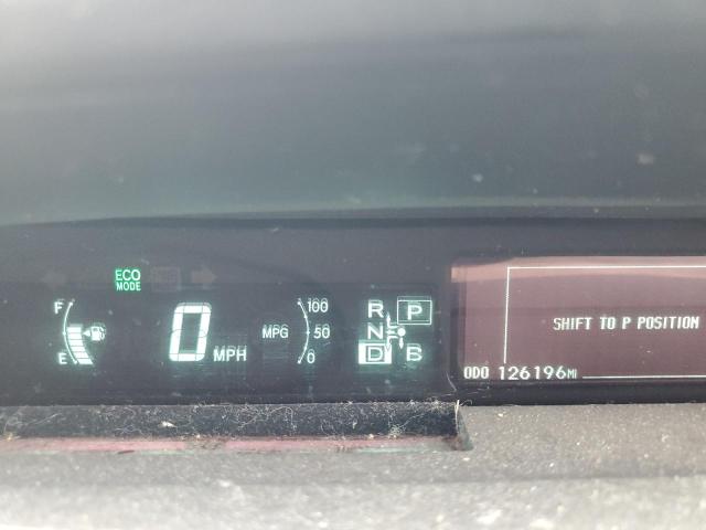 JTDKN3DU8F0461013 - 2015 TOYOTA PRIUS 黑色 照片 9