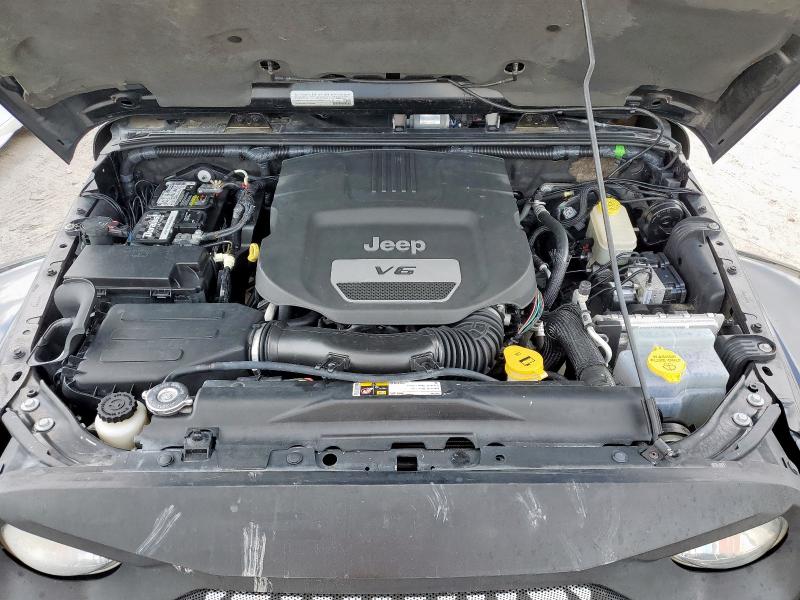 1C4BJWEG7FL528236 - 2015 JEEP WRANGLER U SAHARA BLACK photo 12