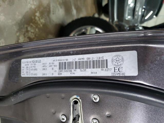 1C6RR7LT6HS672986 - 2017 RAM 1500 SLT GRAY photo 12