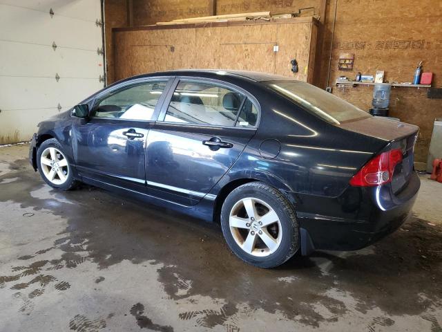 1HGFA16808L099912 - 2008 HONDA CIVIC EX BLACK photo 2