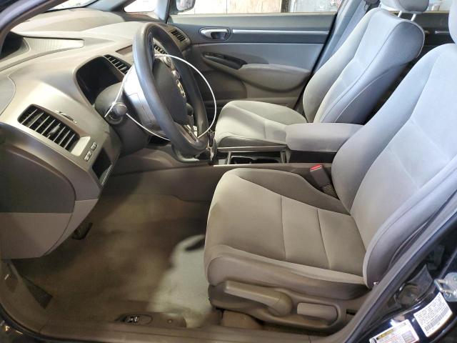 1HGFA16808L099912 - 2008 HONDA CIVIC EX BLACK photo 7