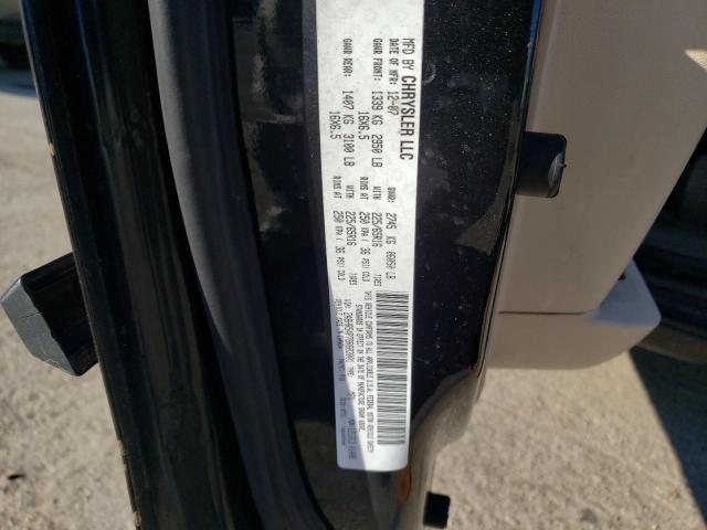 2A8HR54P78R683001 - 2008 CHRYSLER TOWN & COU TOURING BLACK photo 13