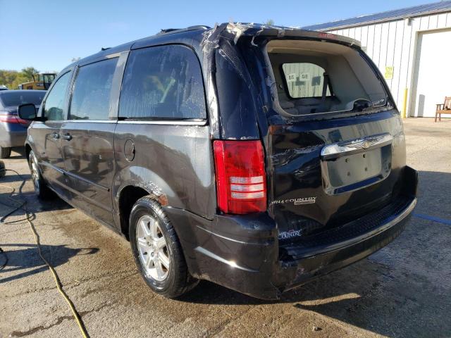 2A8HR54P78R683001 - 2008 CHRYSLER TOWN & COU TOURING BLACK photo 2