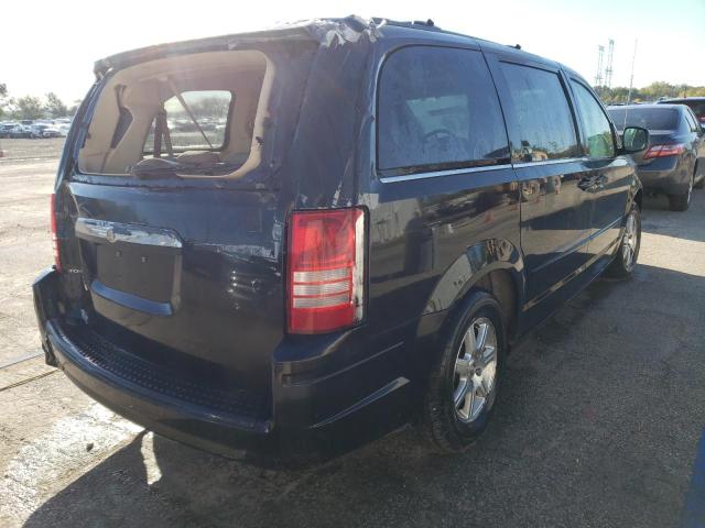 2A8HR54P78R683001 - 2008 CHRYSLER TOWN & COU TOURING BLACK photo 3