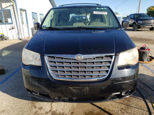 2A8HR54P78R683001 - 2008 CHRYSLER TOWN & COU TOURING BLACK photo 5