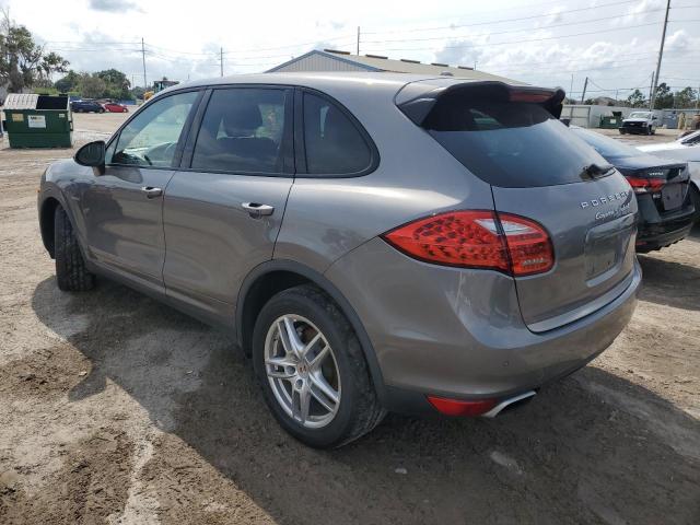 WP1AE2A25CLA92421 - 2012 PORSCHE CAYENNE S HYBRID GRAY photo 2