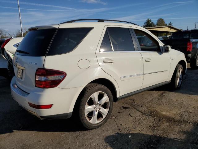 4JGBB2FB6BA718278 - 2011 MERCEDES-BENZ ML 350 BLUETEC WHITE photo 3