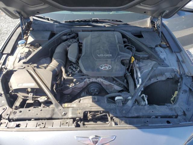 KMHGN4JE7GU126422 - 2016 HYUNDAI GENESIS 3.8L SILVER photo 11