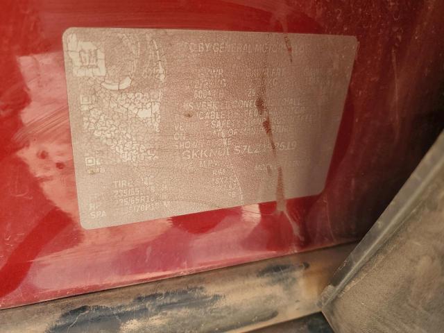 1GKKNULS7LZ192519 - 2020 GMC ACADIA SLT წითელი ფოტო 13