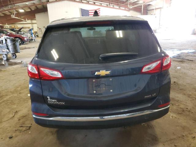 3GNAXUEV9KL286018 - 2019 CHEVROLET EQUINOX LT BLUE photo 6