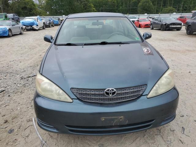 4T1BE32K73U225129 - 2003 TOYOTA CAMRY LE BLUE photo 5