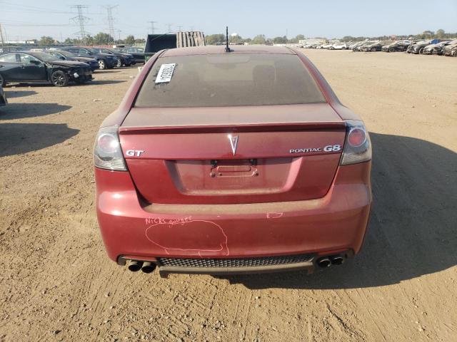 6G2EC57Y19L215072 - 2009 PONTIAC G8 GT RED photo 6