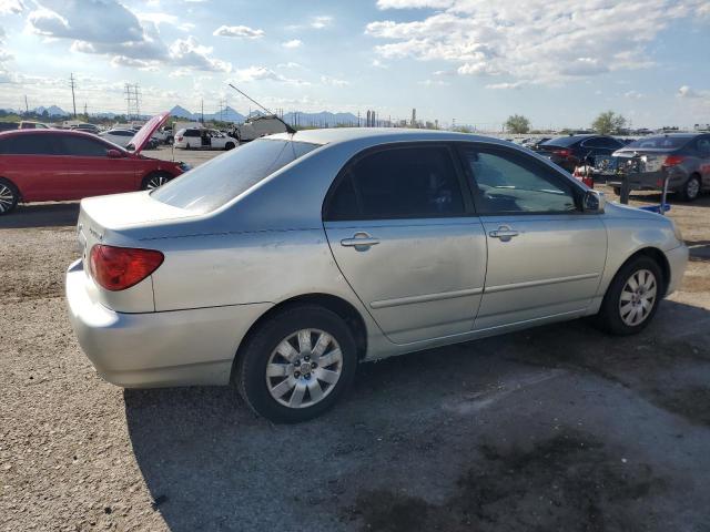 JTDBR38E130026725 - 2003 TOYOTA COROLLA CE SILVER photo 3