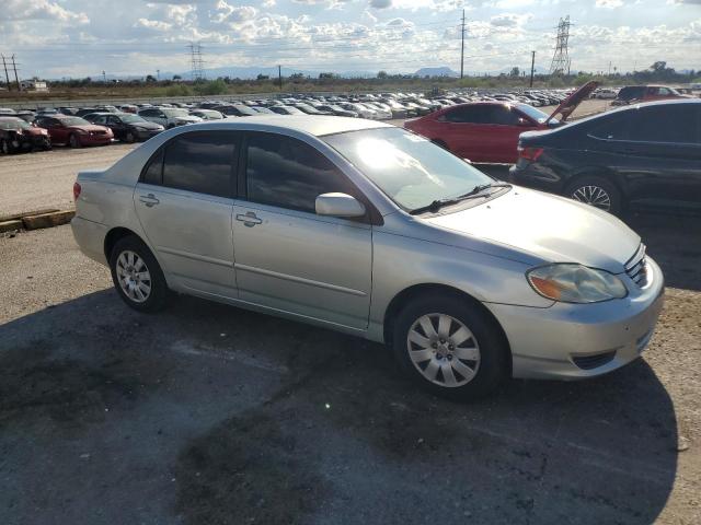 JTDBR38E130026725 - 2003 TOYOTA COROLLA CE SILVER photo 4