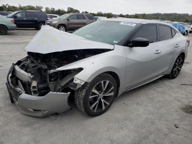 1N4AA6AP5HC450694 - 2017 NISSAN MAXIMA 3.5S SILVER photo 1