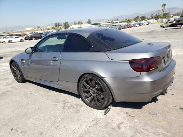 WBSDX9C5XDJ840501 - 2013 BMW M3 GRAY photo 2