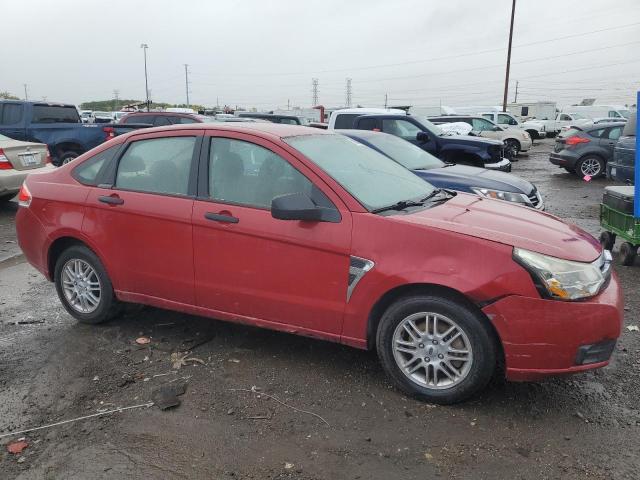 1FAHP35N39W262700 - 2009 FORD FOCUS SE RED photo 4