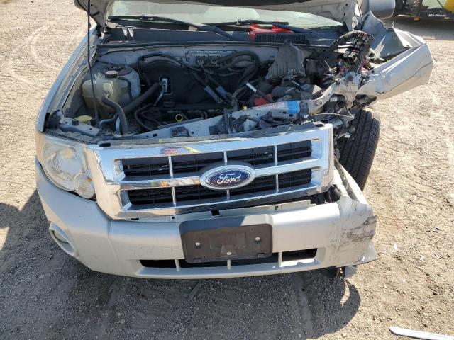 1FMCU03769KB21543 - 2009 FORD ESCAPE XLT WHITE photo 11
