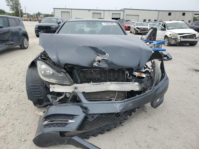 WDDGF8AB1DR296813 - 2013 MERCEDES-BENZ C 300 4MATIC GRAY photo 5