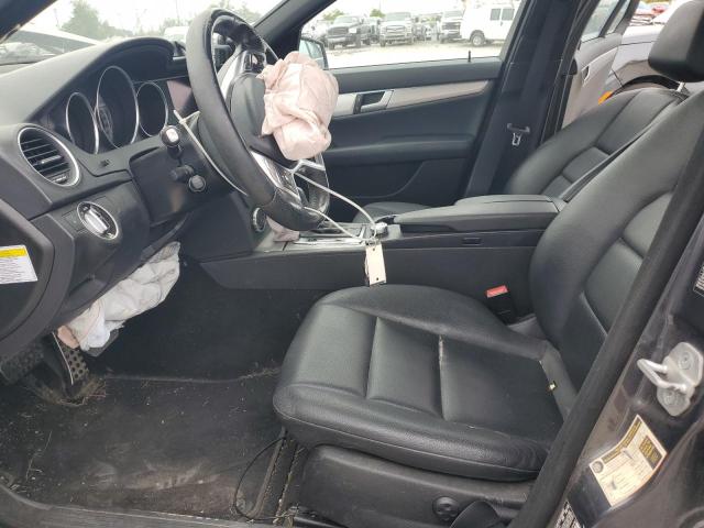 WDDGF8AB1DR296813 - 2013 MERCEDES-BENZ C 300 4MATIC GRAY photo 7