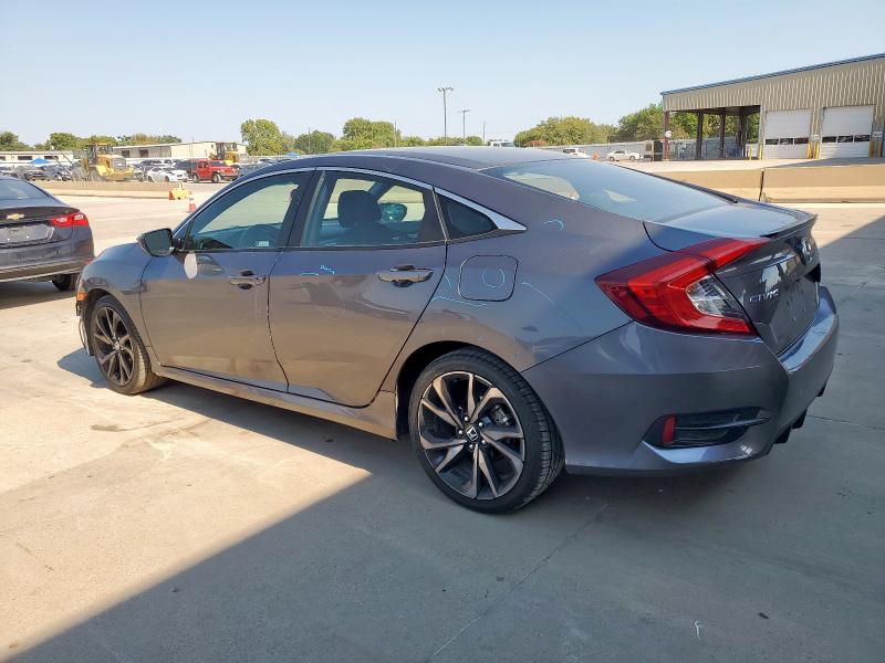 2HGFC2F87MH543830 - 2021 HONDA CIVIC SPORT GRAY photo 2