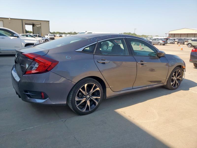 2HGFC2F87MH543830 - 2021 HONDA CIVIC SPORT GRAY photo 3