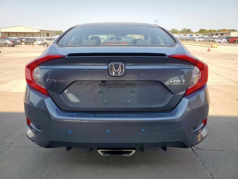 2HGFC2F87MH543830 - 2021 HONDA CIVIC SPORT GRAY photo 6