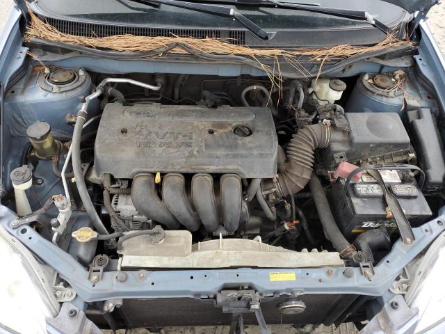 2T1KR32E97C663463 - 2007 TOYOTA COROLLA MA XR BLUE photo 11